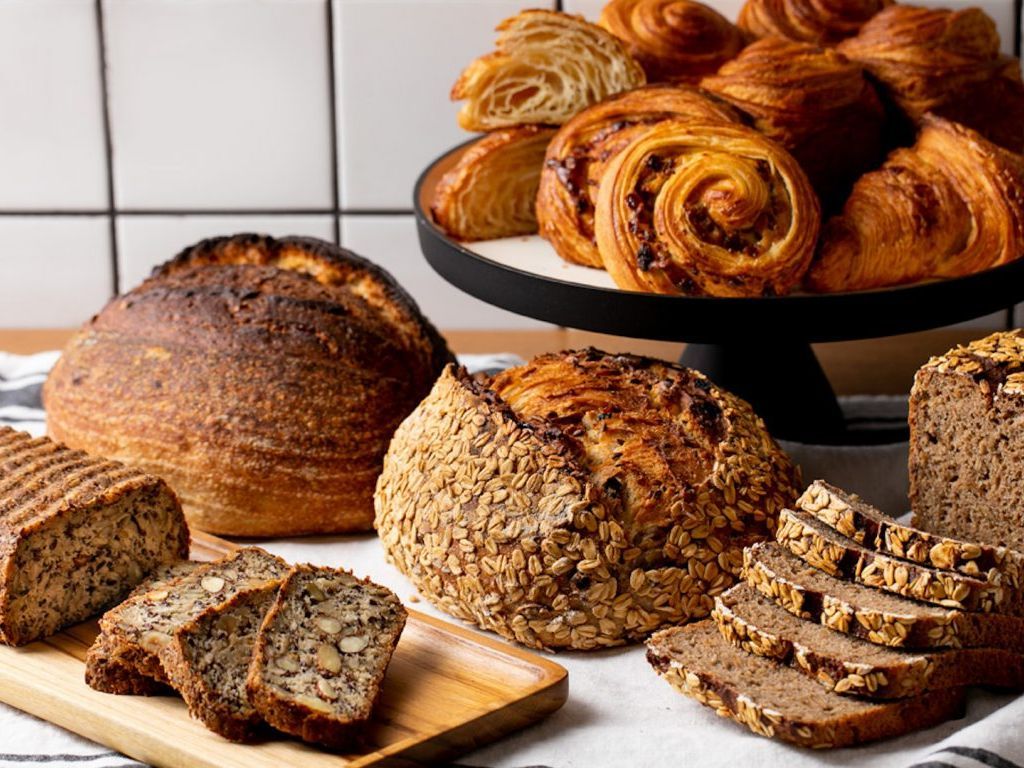 Rustikales Brot mit knuspriger Kruste